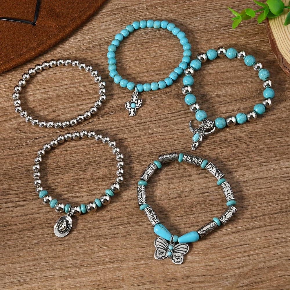 RedBird Sky 5pc bracelets