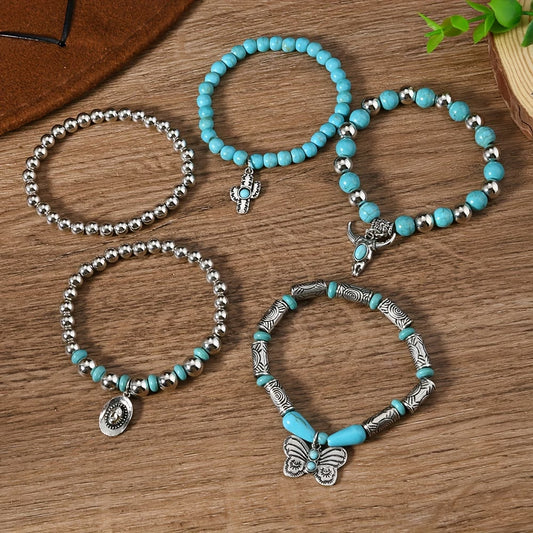 RedBird Sky 5pc bracelets