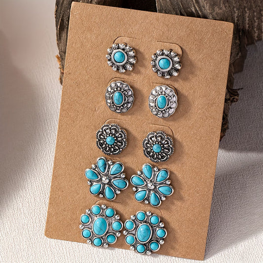 RedBird: 5 pair Spirit earrings