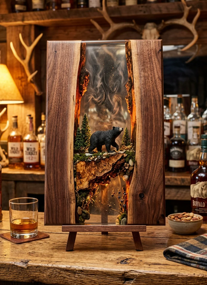 Redbird: Resin Cutting boards
