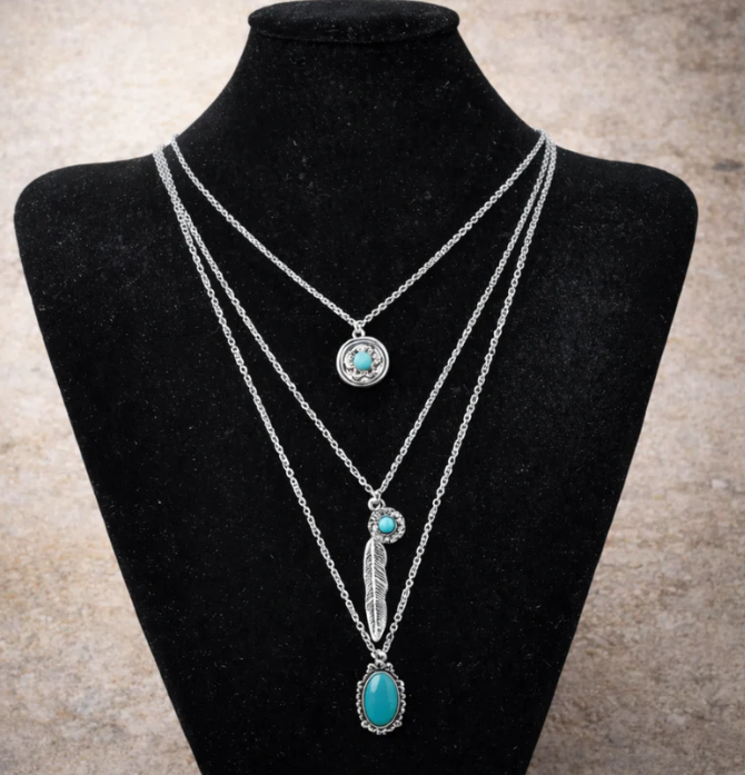 Antique Silver Necklace