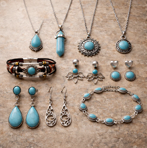 Redbird Jewelry Set