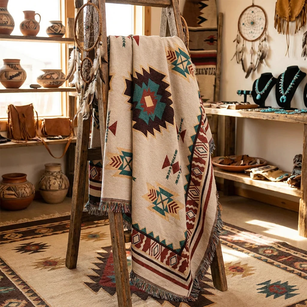 RedBird- Woven Blanket